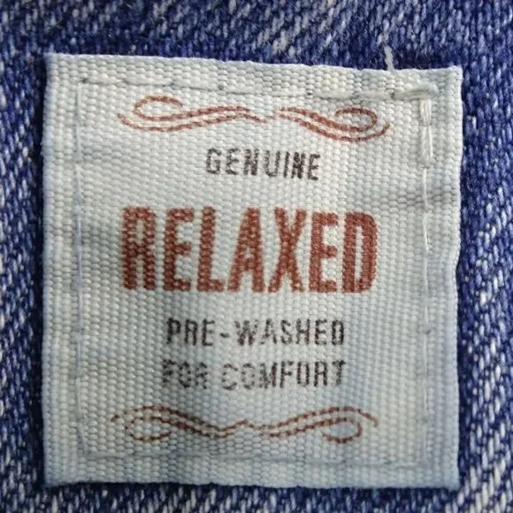 NWT Eddie Bauer Relaxed Fit Pre-Washed Denim 36x32